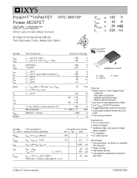 Datasheet IXFC96N15P manufacturer IXYS