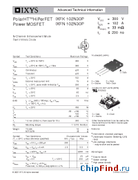 Datasheet IXFK102N30P manufacturer IXYS