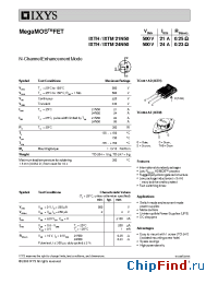 Datasheet IXTM2450 manufacturer IXYS