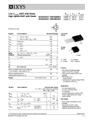 Datasheet MEA300-06DA manufacturer IXYS