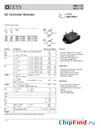 Datasheet MLO175 manufacturer IXYS