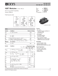 Datasheet VID160-12P1 manufacturer IXYS