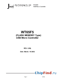 Datasheet WT65F5-S28 manufacturer JTech