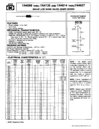Datasheet 1N4101 manufacturer JGD