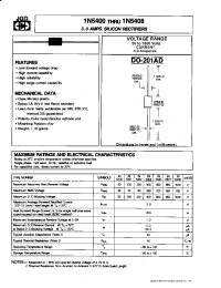 Datasheet 1N5408 manufacturer JGD