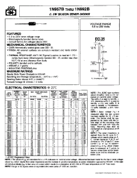 Datasheet 1N963B manufacturer JGD