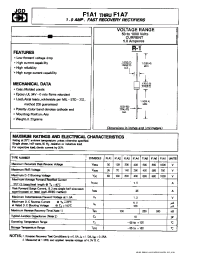 Datasheet F1A6 manufacturer JGD