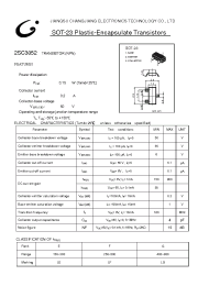 Datasheet 2SC3052 manufacturer Jiangsu