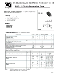 Datasheet B0520LW manufacturer Jiangsu
