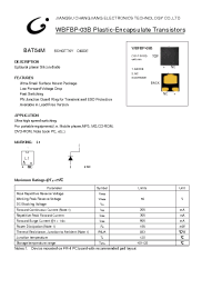 Datasheet BAT54M производства Jiangsu