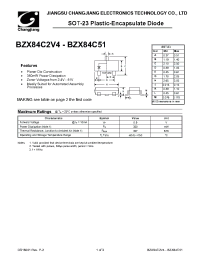 Datasheet BZX84C11 manufacturer Jiangsu