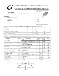 Datasheet CJ7809F manufacturer Jiangsu