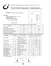 Datasheet CJ7812-TO-220 manufacturer Jiangsu