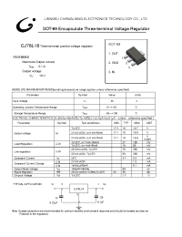 Datasheet CJ78L18-SOT-89 производства Jiangsu