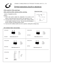 Datasheet DTA123YUA manufacturer Jiangsu