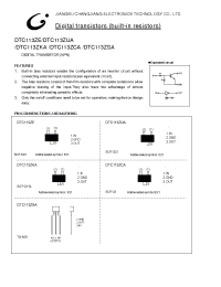 Datasheet DTC113ZUA manufacturer Jiangsu