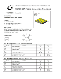 Datasheet FMQT4292 manufacturer Jiangsu