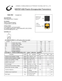 Datasheet S9015M manufacturer Jiangsu