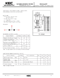 Datasheet B15A45V manufacturer KEC