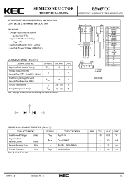 Datasheet B5A45VIC manufacturer KEC