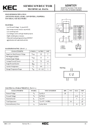 Datasheet KDR732V manufacturer KEC