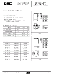 Datasheet KF422BS производства KEC