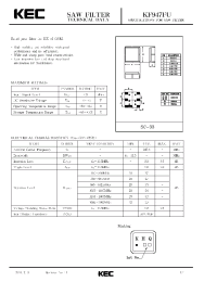 Datasheet KF947FU manufacturer KEC