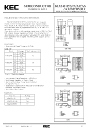 Datasheet KIA2431AT manufacturer KEC