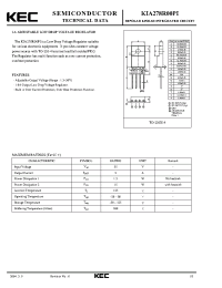 Datasheet KIA278R00PI manufacturer KEC