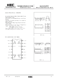 Datasheet KIA324P manufacturer KEC