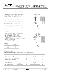 Datasheet KIA431 manufacturer KEC