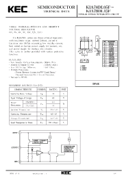Datasheet KIA78DL08F manufacturer KEC