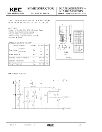 Datasheet KIA78L09BP manufacturer KEC