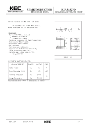 Datasheet KIA8182 manufacturer KEC