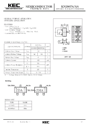 Datasheet KN2907AS manufacturer KEC