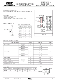 Datasheet KRC102S manufacturer KEC
