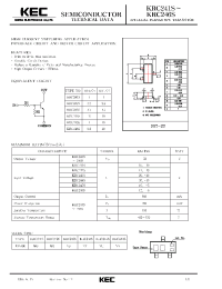 Datasheet KRC241S manufacturer KEC