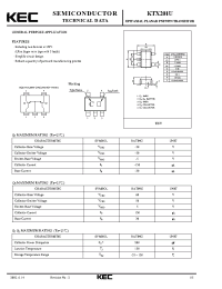 Datasheet KTX201U manufacturer KEC