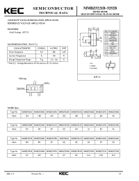 Datasheet MMBZ5224B manufacturer KEC