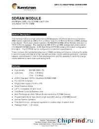 Datasheet KT3272SSN0U manufacturer Kentron