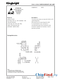 Datasheet AA5060PWC/G manufacturer Kingbright