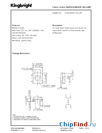 Datasheet AA5060SYC/E manufacturer Kingbright