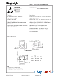 Datasheet AAF5060PBESURVG manufacturer Kingbright