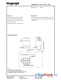 Datasheet AM2520EG/4YD производства Kingbright