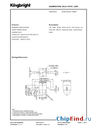 Datasheet AM27SGC09 manufacturer Kingbright