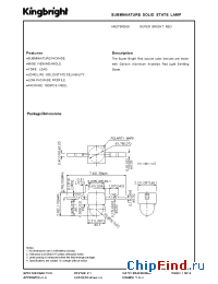 Datasheet AM27SRD08 manufacturer Kingbright