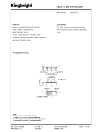 Datasheet APA3010SURC manufacturer Kingbright