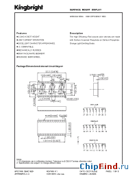 Datasheet APBC03-41EWA manufacturer Kingbright