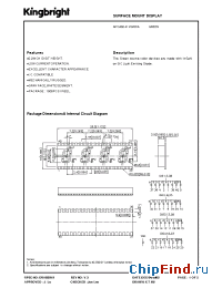 Datasheet APCA02-41VGKWA manufacturer Kingbright