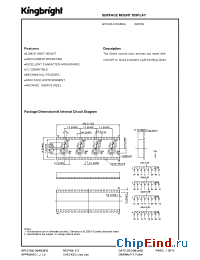 Datasheet APCC02-41CGKWA manufacturer Kingbright